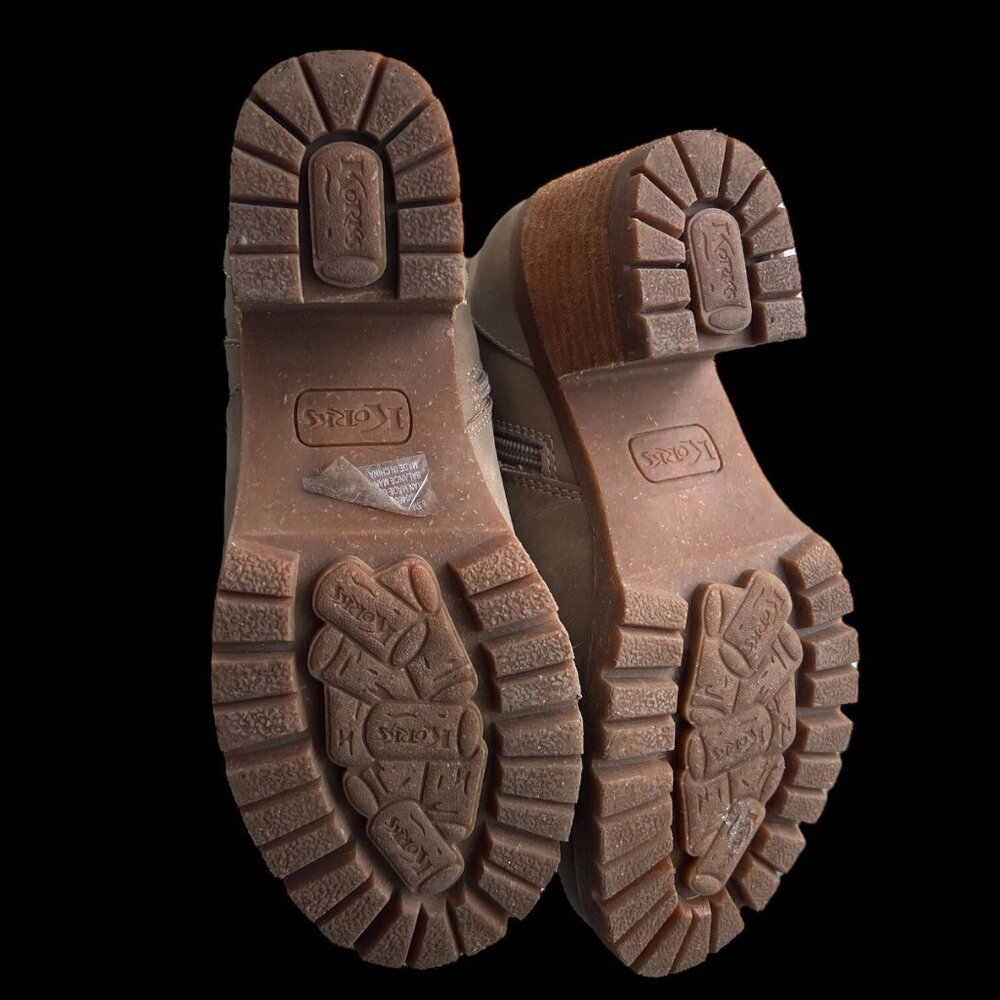 Kork-Ease Taupe Ankle Booties - Picture 6 of 12